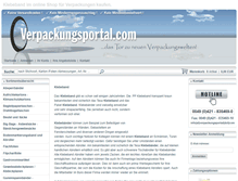 Tablet Screenshot of klebeband-shop.com